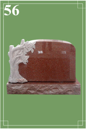 Фигурный, резной памятник 56