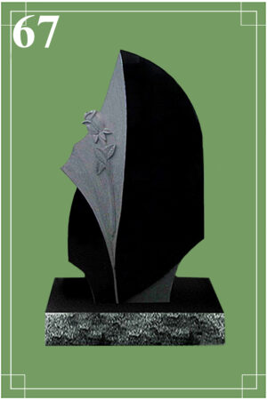 Фигурный, резной памятник 67