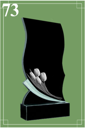Фигурный, резной памятник 73